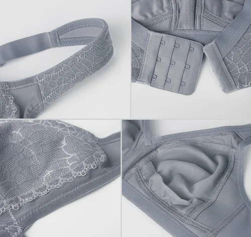 Vista 5 de DotVol Brasier reductor de figura completa para mujer, cómodo, pechos grandes, sin varillas, sin relleno, talla grande