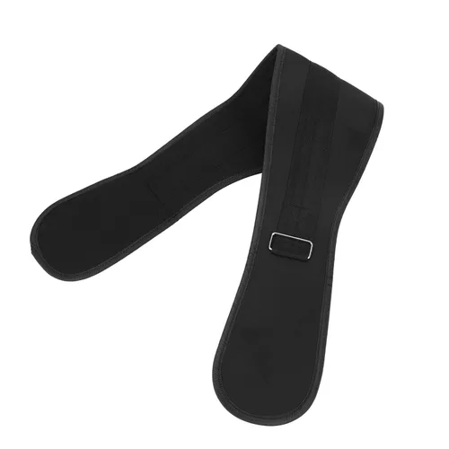 Vista 7 de Cinturón de apoyo lumbar para aliviar el dolor, ciática, hernia discal, corrección de postura, correas de soporte de malla ajustables para hombres