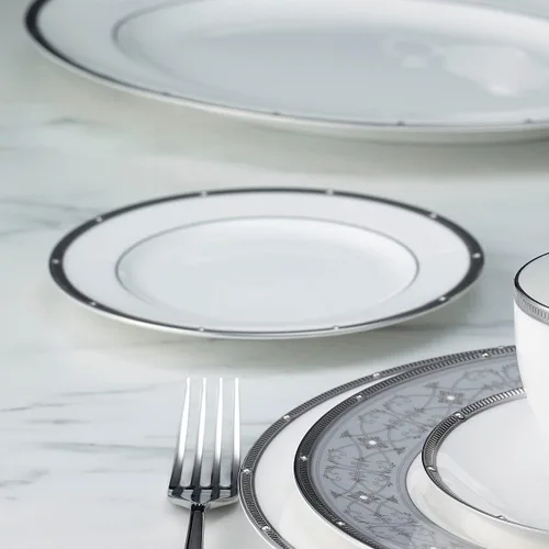 Vista 5 de Noritake Rochelle Platinum - 5 piece place setting, White