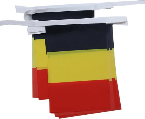 Vista 250 de Guatemala 19.7 ft BUNTING Flag 20 banderas 9'' x 6'' - Banderas de cuerda guatemalteca 5.9 x 8.3 in - AZ FLAG