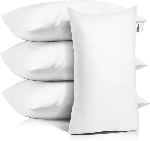 Vista 9 de Nestl Almohadas Decorativas para Sofá, Relleno de Almohada 12x18, Almohada Decorativa Suave, Rellenos de Almohada Ligeros 12x18, Almohadas para Sofá