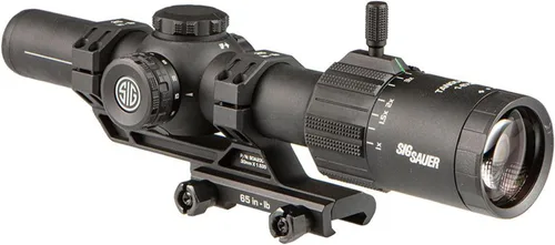 Vista 4 de SIG SAUER Tango-MSR LPVO 1-8x24mm 30mm Maintube SFP Riflescope - Alcance para rifle a prueba de golpes, impermeable, antiempañamiento con retículo
