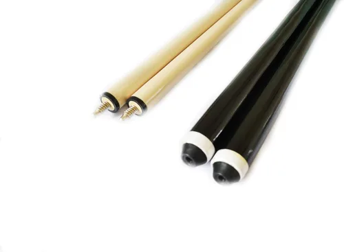 Vista 3 de Juego de 4 tacos de billar de 58 pulgadas, taco de billar, 2 piezas