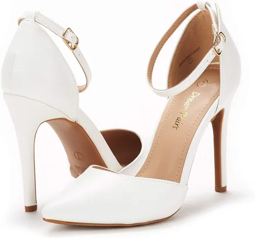 Vista 3 de DREAM PAIRS - Zapatos de tacón con punta para mujer