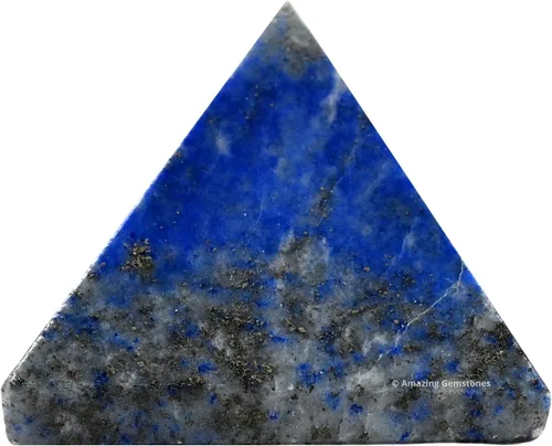 Vista 54 de Amazing Gemstone Piedras curativas de cristal de pirámide de piedra lunar arcoíris – Estatuilla de pirámide de piedra natural de 1 pulgada