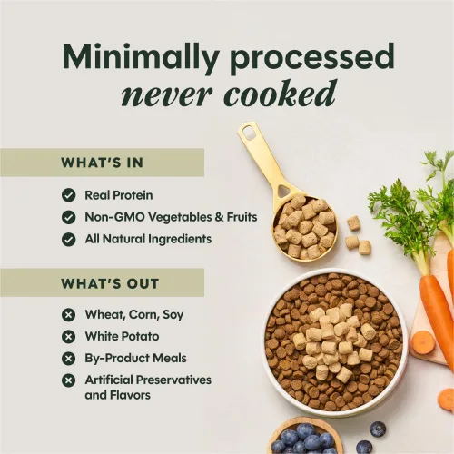 Vista 6 de Instinct Raw Boost Mixers, Topper de comida para perro liofilizada, receta sin granos - Carne natural 100%, bolsa de 6 oz