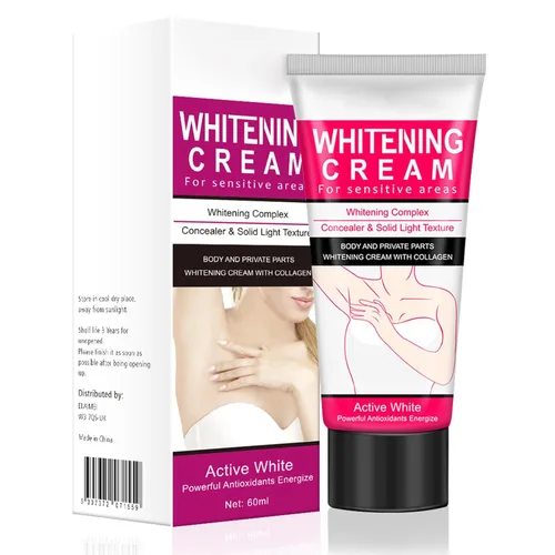 Vista 9 de Crema Aclaradora, Crema para aclarar las axilas y partes íntimas, Crema aclaradora de partes íntimas, Adecuado para aclarar áreas como cara, axilas