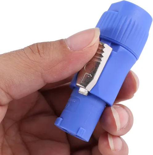 Vista 5 de 8 unids Powercon 3 pines chasis de altavoz NAC3FCA NAC3FCB PowerCon conector 3Pins 20A 250V Powercon enchufe macho