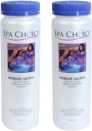 Vista 5 de SpaChoice Bañera de hidromasaje de 14 onzas de aumento de calcio, aumento de la dureza del calcio, fabricada en Estados Unidos