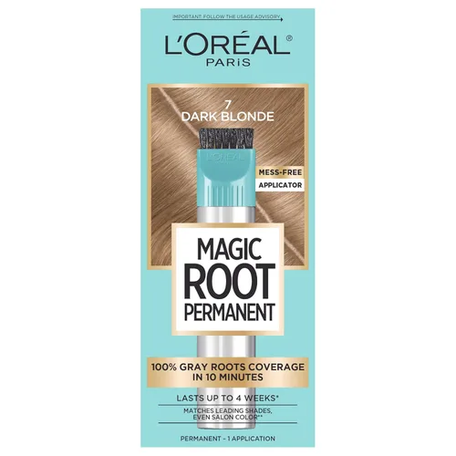 Vista 7 de L’Oréal Paris - Tinte permanente para el cabello Magic Root, kit de tinte de 10 minutos para rescatar las raíces con 100% de cobertura de canas, 2 2