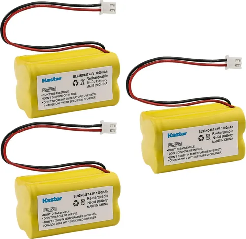 Vista 6 de Kastar 1 batería de Ni-CD BL93NC487 de 4.8 V 1000 mAh de repuesto para Exell EBE-43 EBE43, Lithonia ELBCS06 ELB-CS06 MAG93NC487 ELNICD-48-700