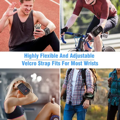 Vista 8 de VUP Brazalete desmontable para teléfono celular giratorio de 360° para iPhone 16/15/14/13/Pro Max/Pro/Mini/12/11, se adapta a todos los teléfonos