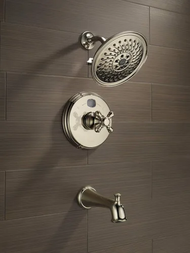 Vista 5 de DELTA FAUCET RP6025PN - Brida para ducha, níquel pulido
