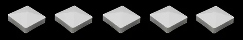 Vista 17 de Pyramid True - Tapa de vinilo de plástico para poste de valla de 4 x 4 pulgadas (3.937 in x 3.937 in), color negro o blanco/múltiples cantidades