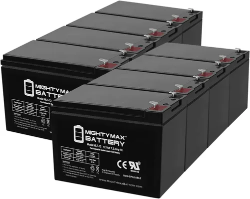Vista 8 de Mighty Max Battery Batería compatible de 12V 7Ah para APC Back-UPS XS1500 XS 1500-4 Pack