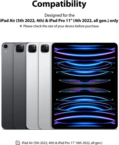 Vista 2 de Ringke Paper Touch - Protector de pantalla compatible con iPad Pro de 11 pulgadas (4ª 2022, 3ª 2021, 2ª 2020, 1ª 2018), iPad Air 5ª, 4ª