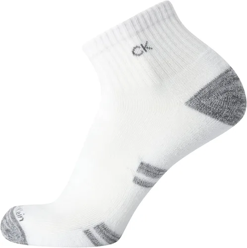 Vista 6 de Calvin Klein Calcetines deportivos acolchados para hombre, paquete de 6