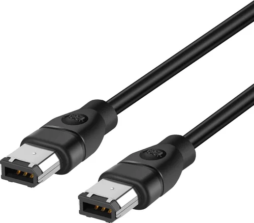 Vista 12 de PASOW FireWire Cable de 4 pines a 4 pines iLink DV Cable Firewire 400 IEEE 1394 Cable para portátil a videocámara de 6 pies