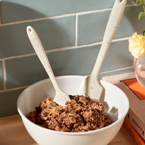 Vista 5 de GIR Get It Right - Espátula de silicona de alta calidad, antiadherente, resistente al calor, perfecta para hornear, cocinar, raspar y mezclar