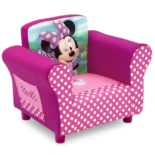 Vista 6 de Delta Children Silla tapizada, Nick Jr. Patrulla Canina y silla tapizada, madera, Disney Minnie Mouse