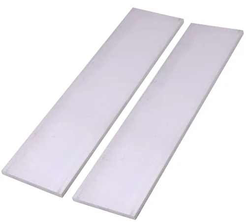 2 Piezas de Barra Plana Cuadrada de Aluminio 6061 de 1/4" (6mm) X 3" (75mm) de 12" de Largo .23" Placa de Propósito General 6061, T6511 Barra Sólida