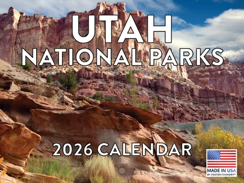 Vista 67 de Calendario mensual de pared 2026 del Parque Nacional Acadia, 12 meses, fabricado en Estados Unidos