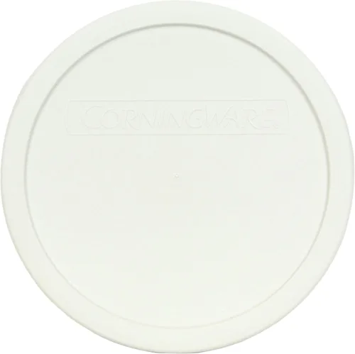 Vista 5 de CorningWare FS5 1.5qt - Cacerola redonda francesa blanca y F-5-PC 1.5qt tapa de plástico blanco francés