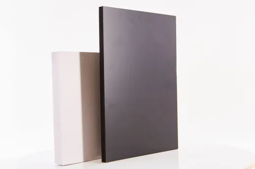 Hojas de PVC de espuma negra Foamacell de 12 x 24 pulgadas (1/2 pulgadas). Ligero y duradero. Fácil de cortar, fabricar, imprimir, pintar, pintar y