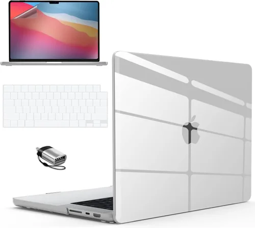 Vista 19 de IBENZER Funda para MacBook Pro de 14 pulgadas 2025 2024 M4 M3 M2 M1 A3112 A3185 A3401 A2918 A2992 A2779 A2442 Pro/Max, carcasa rígida y cubierta