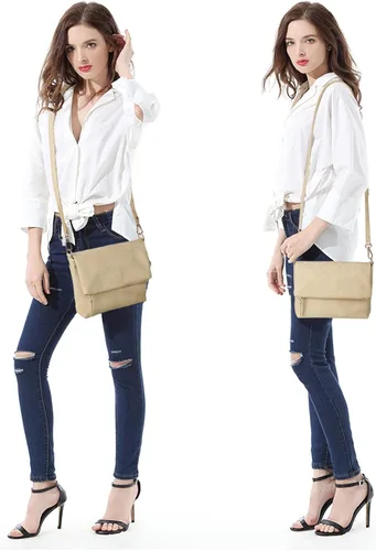 Vista 3 de Gladdon Bolsos cruzados para mujer, bolso bandolera