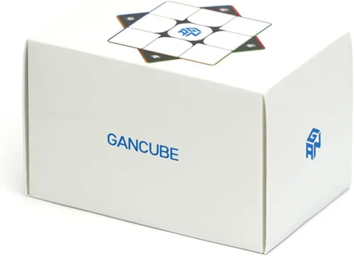 Vista 4 de Cuberspeed Gan 356 M 3x3 Cubo magnético de velocidad - Lite, sin calcomanías, rompecabezas de cubo mágico