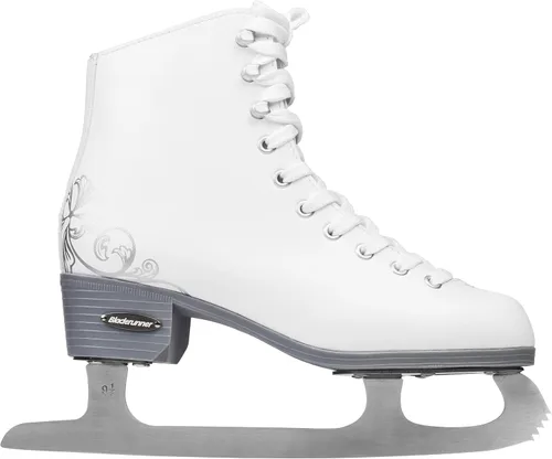 Vista 7 de Bladerunner Ice by Rollerblade Allure - Patines artísticos para mujer, color blanco, patines de hielo