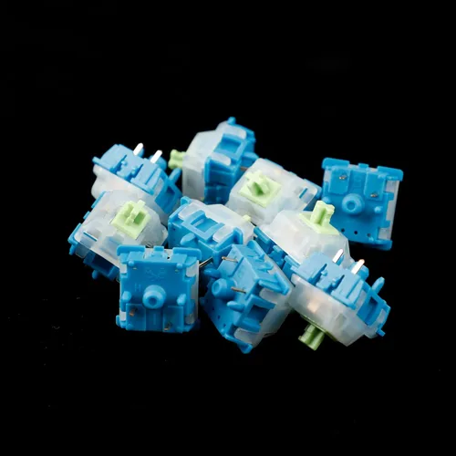 Vista 8 de YMDK Gateron 3.0 CM Switches PA66 Body Linear 5pin Pre-lubed Switches 55g POM Stem for Mx Mechanical Keyboard