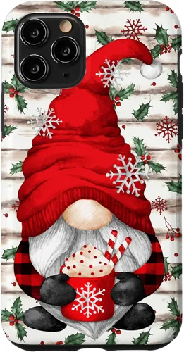 Vista 29 de Cute Christmas Gnome for Women with Hot Cocoa Mug for Xmas Case for iPhone 17