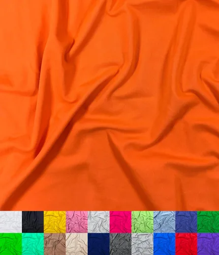 Vista 20 de Barcelonetta Tela de algodón elastano por yarda Tela de algodón elástica, transpirable y ligera, rollo de 60 pulgadas de ancho, costura, 95%