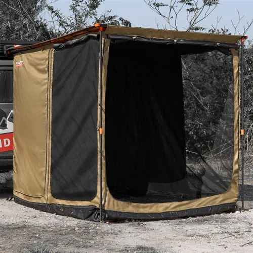 Vista 8 de ALL-TOP Toldo con suelo de 6.6 x 8.2 pies, tienda de campaña Oxford 420D Rip-Stop con malla resistente a los insectos, refugio solar impermeable