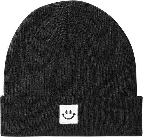 Vista 2 de Paladoo Paquete de 2 gorros de punto para bebé para niñas y niños de 0 a 8 años