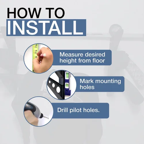 Vista 8 de StoreYourBoard Estante de palo de hockey, almacenamiento de garaje de montaje en pared para equipos deportivos, patines, palos de lacrosse, 3
