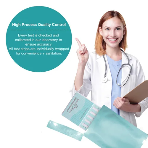 Vista 5 de Easy@Home Prueba instantánea de drogas en orina de 12 paneles - THC, COC, OPI 2000, MET, OXY, AMP, BAR, BZO, MTD, MDMA, PCP, PPX #EDOAP-1124 -Kit