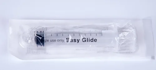 Vista 4 de Easy Glide Jeringa Luer Lock de 0.3 fl oz, estéril, paquete de 100