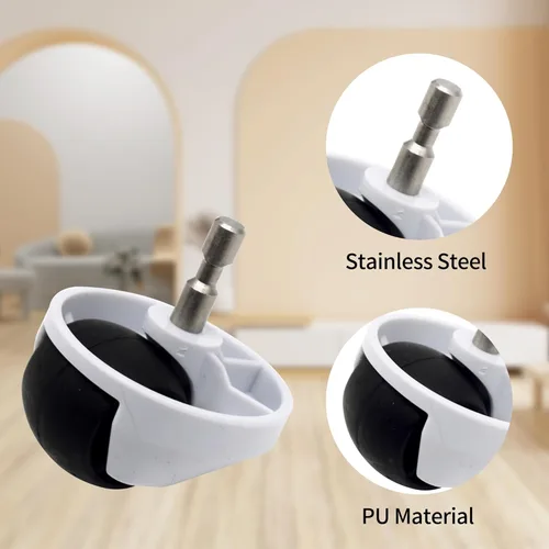 Vista 10 de Conjunto de rueda delantera de repuesto compatible con todas las aspiradoras iRobot Roomba 500, 600, 700, 800, 900, e, i y j, 2