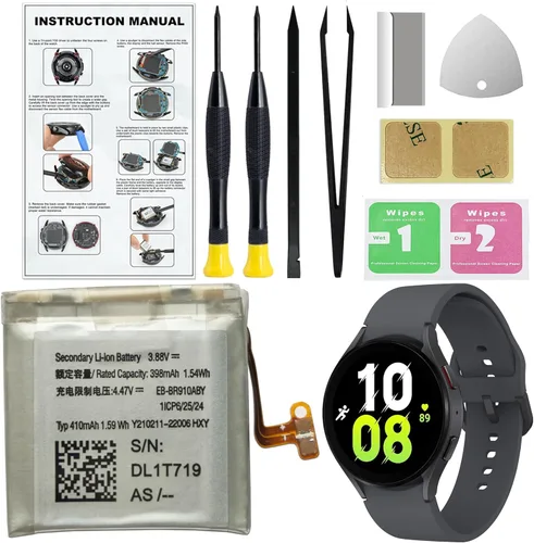 Vista 20 de Batería de repuesto para Galaxy Gear S3 Frontier & Gear S3 Classic, EB-BR760ABE Batería compatible con Samsung Gear S3 Frontier y Gear S3 Classic