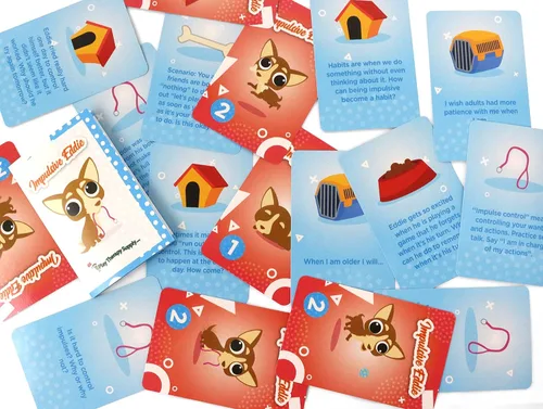 Vista 3 de PTS Games Impulsive Eddie: The Fun Impulse Control Game for Kids