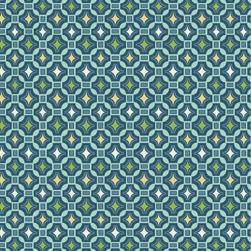 Vista 4 de Cojín para silla de comedor exterior Arden, 20 x 20 pulgadas, resistente a la lluvia, resistente a la decoloración, Alana Tile