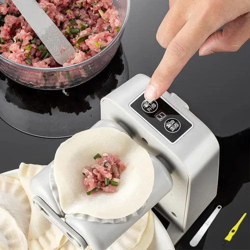 Nueva máquina automática para hacer albóndigas fáciles 2023, máquina de prensa de ravioles chinos Wonton Empanada, máquina de moldes para hacer