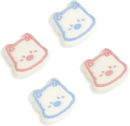 Vista 11 de PERFECTSIGHT Lindas tapas de agarre para el pulgar para Switch 2 2025, PS5, PS4, Xbox Series X/S, Xbox One, mando Switch PRO, 4 piezas Kawaii