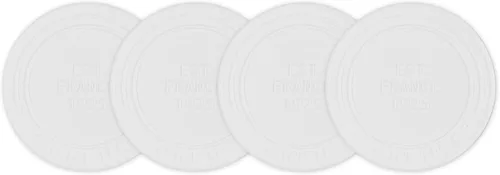 Vista 8 de Le Creuset Posavasos de silicona (est. 1925), juego de 4, Cerise