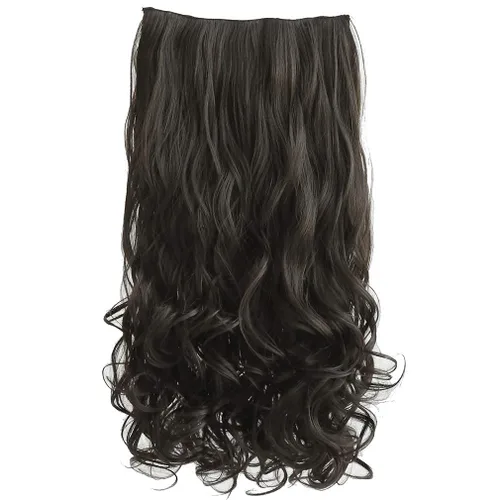 Vista 21 de REECHO Extensiones de cabello rubio, 20 pulgadas, extensiones de cabello grueso y largo con clip, extensiones de cabello sintético suave natural