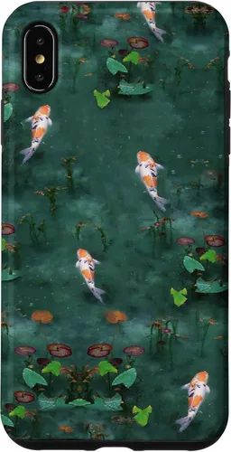 Vista 11 de Emerald Green Majestic Zen Water Garden Japanese Koi Fish Case for iPhone 17