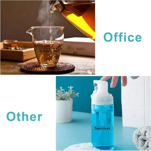 Vista 6 de Compatible con cinta transparente D1 de repuesto para cinta de etiquetas DYMO D1 45010 S0720500, repuesto de etiquetado transparente de 0.47